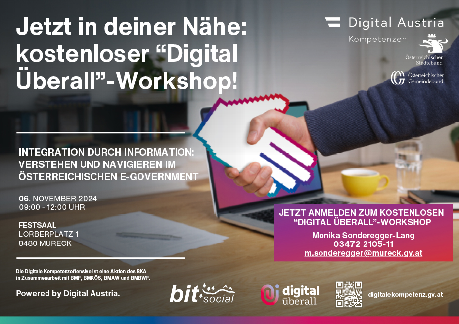 Digitaler Workshop - Verstehen und Navigieren im österreichischen E-Government