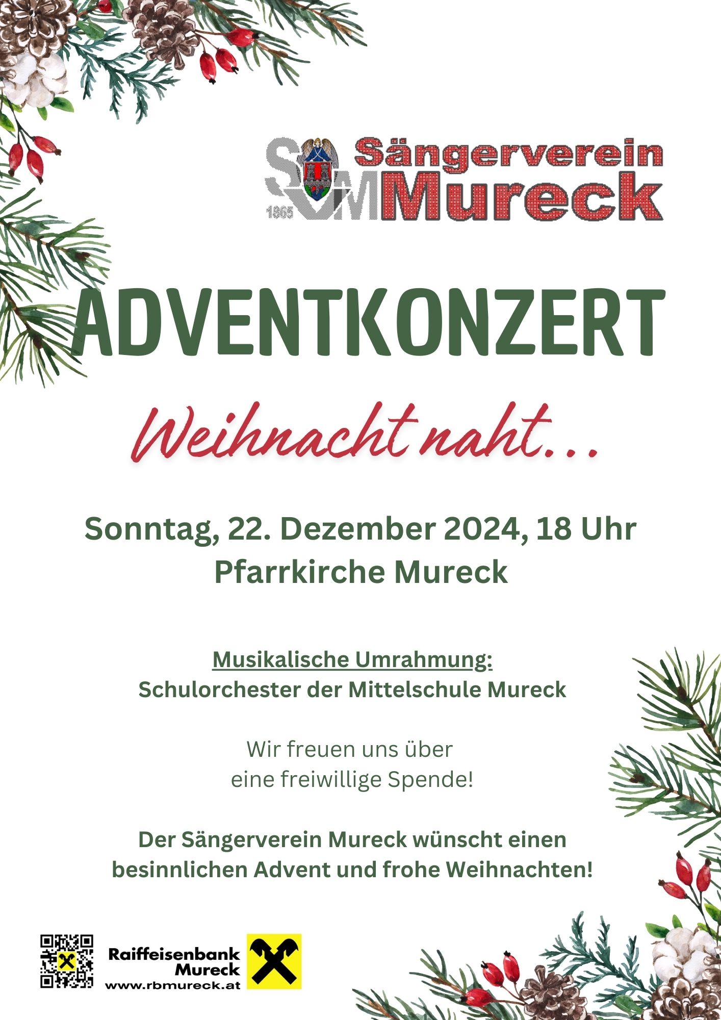 ADVENTKONZERT - Sängerverein Mureck